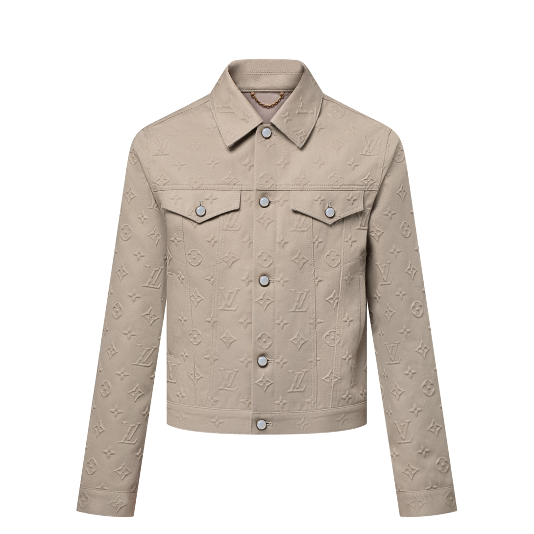 Monogram Embossed Denim Jacket - Ready-to-Wear | Louis Vuitton India